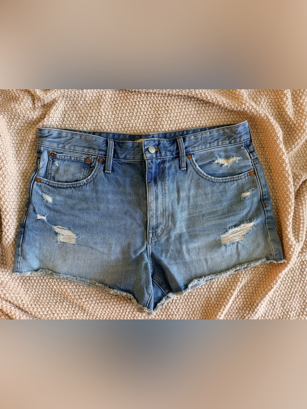 💙 Madewell Relaxed Denim Shorts | Women’s Size 31 | NWT